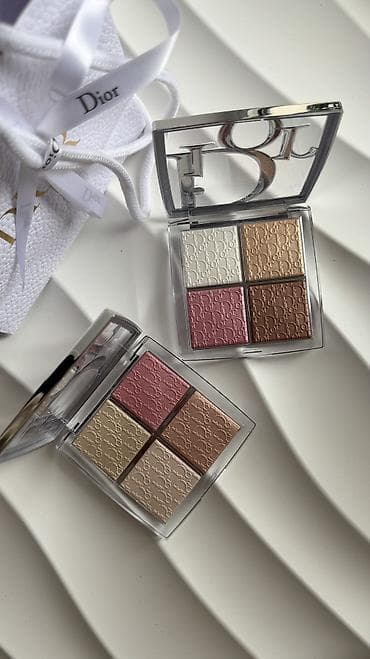 pull and beer: Палетки хайлайтеров Dior Backstage Glow Face Palette (4 оттенка в — 1