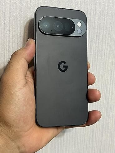 Google Pixel 9 Pro, Б/у, 128 ГБ, цвет - Черный, eSIM
