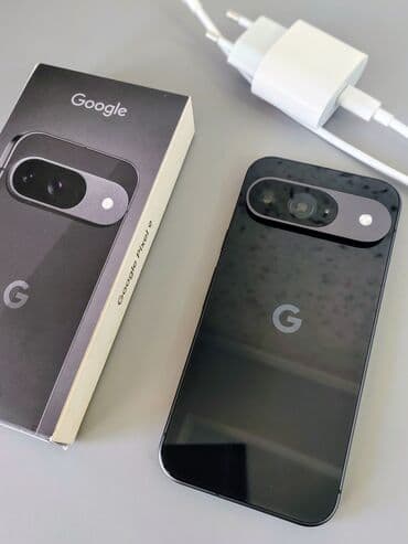 Google Pixel 9, Новый, 128 ГБ, цвет - Черный, 2 SIM