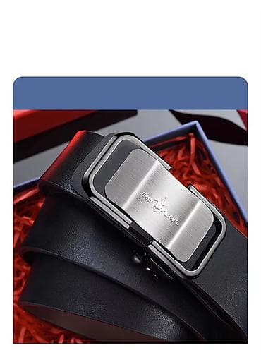 заколка цветочек: Ремень, Другой бренд, Материал: Экокожа, Мужские, Новый — 5