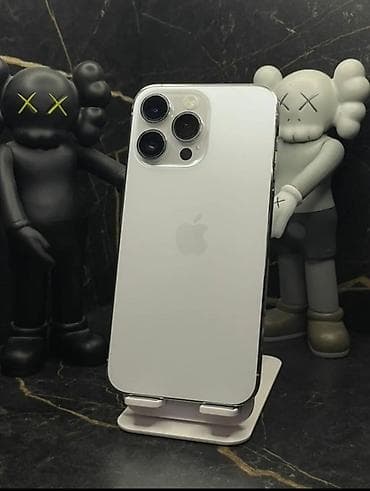 sony pl: IPhone 14 Pro Max, Б/у, 256 ГБ, Белый, Коробка, 77 % — 2