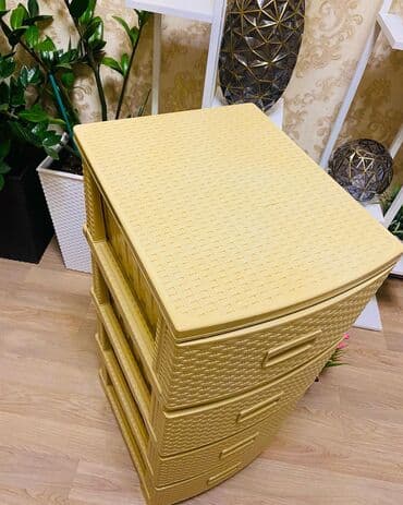 мебель для ванной размеры: Пластиковые комоды Производство:Россия высота 98 см ширина 38 см — 7