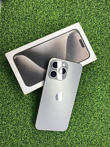 IPhone 15 Pro Max, 256 ГБ, Серебристый, Коробка, 85 %