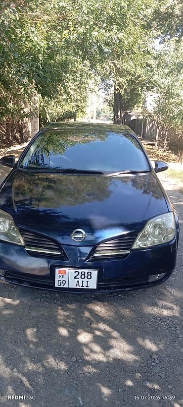 Транспорт: Nissan Primera: 2002 г., 1.8 л, Автомат, Бензин, Лифтбек — 2