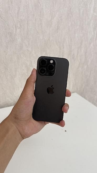Техника и электроника: IPhone 14 Pro, Б/у, 128 ГБ, Черный, 98 % — 2