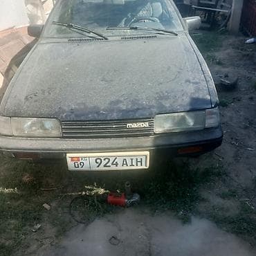 мазда 1987: Mazda 626: 1986 г., Механика, Бензин, Седан — 3