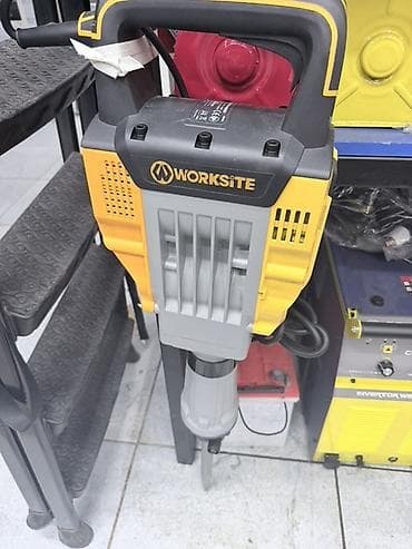 строительный домкрат: Отбойный молоток Worksite (электрический) - Мощный сетевой инструмент — 1