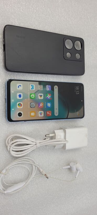 redmi 11 note: Redmi, Redmi Note 13, Колдонулган, 256 ГБ, түсү - Көгүлтүр, 2 SIM — 10