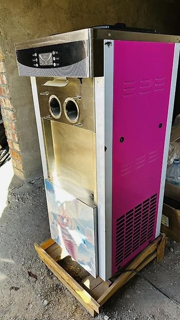 рожок: Профессиональный фризер для мягкого мороженого (двухбункерный) - — 4