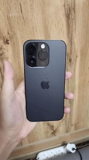 iphone pro: IPhone 14 Pro, 128 ГБ, Черный, Коробка, 77 % — 1