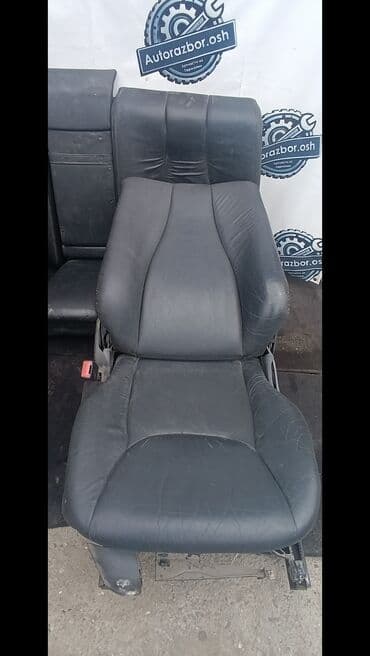 фреон авто кондиционера: Комплект сидений, Кожа, Mercedes-Benz 2002 г., Б/у, Оригинал, Германия — 3