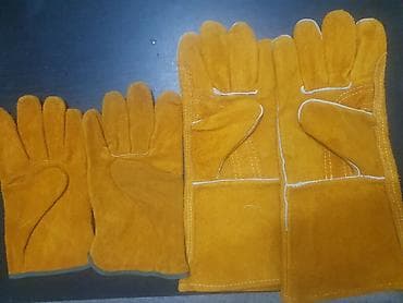 перчатки рабочий: Краги/перчатки из спилка (замши) для работы и высоких нагрузок. для — 1