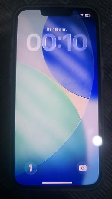 подключение воды: IPhone 13, Б/у, 128 ГБ, Midnight, Чехол, 86 % — 1