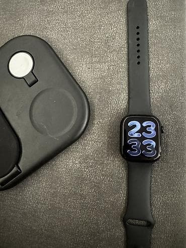 Смарт-часы: Apple Watch Series 10 (GPS) 45 мм, алюминий, цвет Midnight с — 7