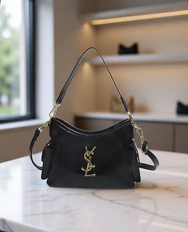 Классическая сумка, Yves Saint Laurent (YSL), Китай, Материал: Искусственная кожа, Застежка на молнии, Регулируемый ремень, Съёмный ремень, Женские, Новый