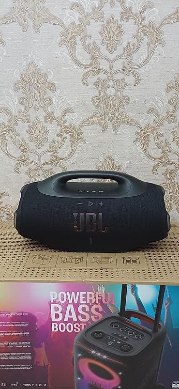 galaxy buds: JBL Boombox 4. Оригинал. Колонка рабочая, но есть особенность: иногда — 1