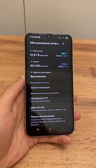 gear vr: Samsung Galaxy A15, Б/у, 128 ГБ, цвет - Белый, 2 SIM — 6