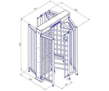 оборудование для ip телефонии модуль расширения настольные: Полноростовой роторный 3-х лопастной турникет-шлюз Ростов-Дон ПР1Ш/3М2 — 2