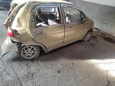 avante xd: Daewoo Matiz, хэтчбек 5‑дверный, золотистый цвет. Автомобиль после — 2