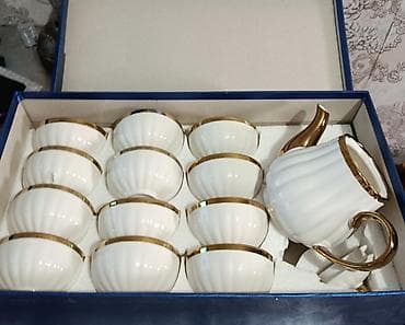 чайник пиала набор: Фарфоровый чайный набор RH Porcelain в подарочной коробке. Состав: - — 1