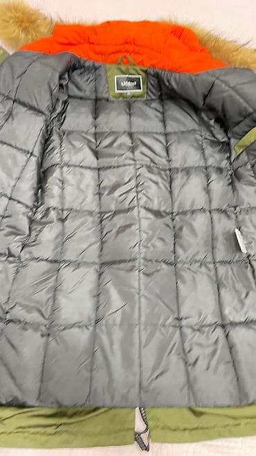 енот: Пуховик, Длинная модель, С мехом, M — 5