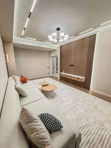 кв памир строй: 3 комнаты, 95 м², Элитка, 8 этаж, Дизайнерский ремонт — 4