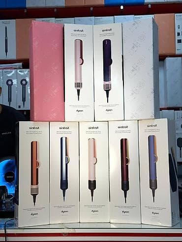 Мультистайлер Dyson, Керамическое, До 180 °С, Для выпрямления