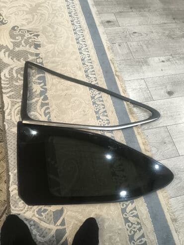 крыло хайлендер: Стекло Заднее левое Toyota, Б/у, Оригинал — 4