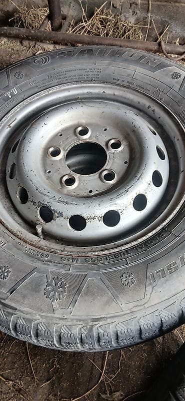 Транспорт: Колеса в сборе R 15, Зима, Б/у, Комплект, Грузовики/Автобусы, Железные, отверстий - 5 — 4