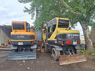 ом 364: Экскаватор, Hyundai, 2012 г., Колесный — 2