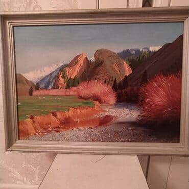 купальник для художественной: Продаю картины,. незабудка, . 70 x 50 — 3