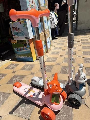 Детский самокат, Трёхколёсный at lalafo.kg Детский самокат, Трёхколёсный