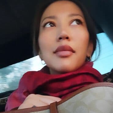 обувь ручной работы бишкек: Шарф-палантин бордового цвета - Цвет: насыщенный бордовый/винный - — 3