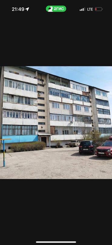 прадаю квартиру в районе пишпек: 1 комната, 32 м², Индивидуалка, 5 этаж, Старый ремонт — 7