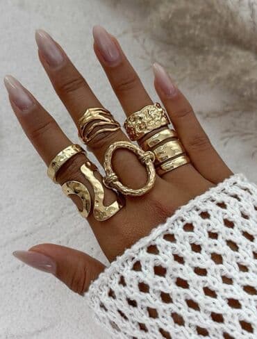 модный современные кыргызские национальные платья: Кольцо, Женские, Без вставки, Новый — 3