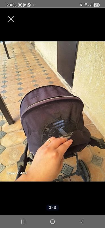 Балдар электр унаалары: Балдар арабасы, түсү - Кызгылт көк — 4