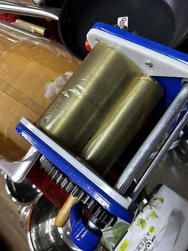 Готовый бизнес: Ручная макаронная машина (пресс-раскатка теста) - Тип: механическая — 4