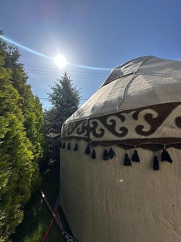 Юрты: Аренда юрты, Каркас Деревянный, 75 баш, Посуда, Казан, С полом — 7
