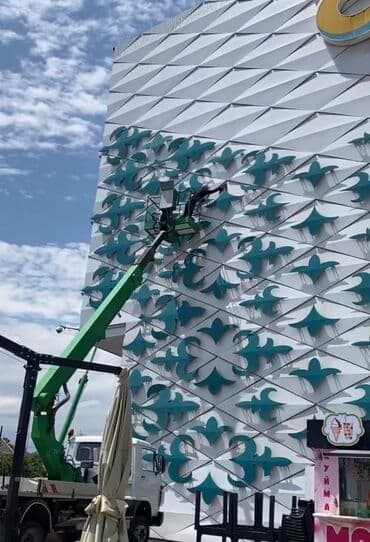 Жарнама, печать: Аймактарды жыйнап тазалоо, Фасад жуу — 2