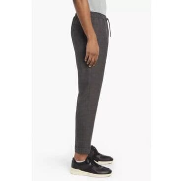 стильная одежда больших размеров для женщин: Open Edit. Мужские брюки-стрейч в клетку с E-образной талией.Эти — 2