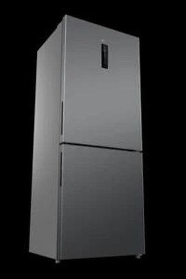 холодильник шоковой заморозки: Холодильник с нижней морозильной камерой, цвет — темный/серый — 2