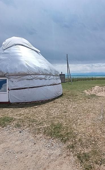 Юрта-Бозуй жыгачтан 5канат 5метр эшиги пластиковый айнек замок — 2