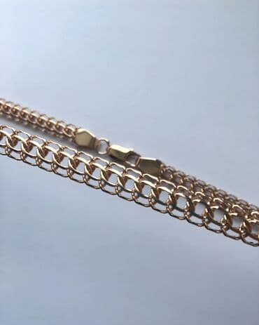 продаю золотую цепочку: Плетение "Шопард" Золото 585 проба Ручная работа Вес цепи 32 гр — 13