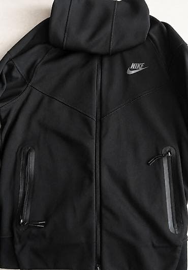 спартивный штаны: Мужская толстовка, M, Nike, Б/у, цвет - Черный, Самовывоз — 1