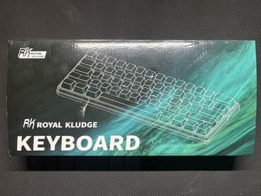 Клавиатура, Royal Kludge, Механическая, Bluetooth подключение, Размер: 65%