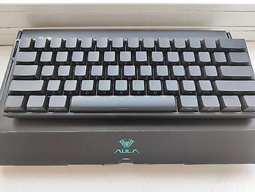 hyperx cloud core: Клавиатура, Aula, Механическая, Bluetooth, Проводное подключение, Размер: 60% — 3