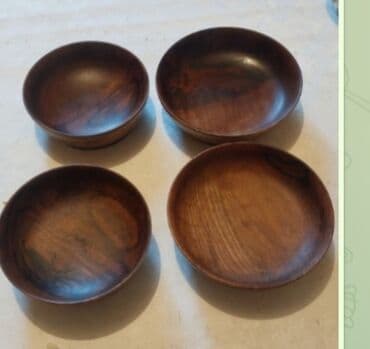 кухонный раковины: Посуда из дерева для кафе ресторанов. Отличный подарок. Этно посуда — 6