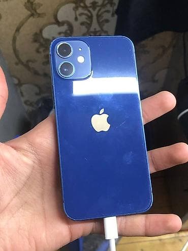 IPhone 12, Б/у, 64 ГБ, Синий, 72 %