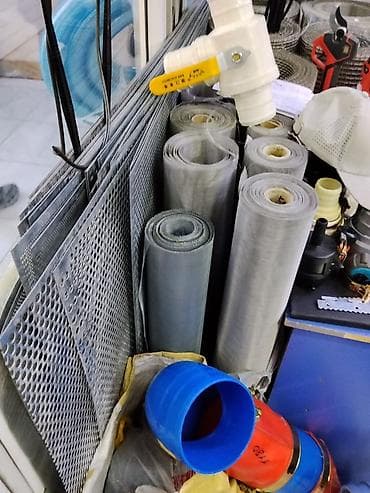 Сетки и перфорированные листы для фильтрации и вентиляции - Рулоны at lalafo.kg Сетки и перфорированные листы для фильтрации и вентиляции - Рулоны