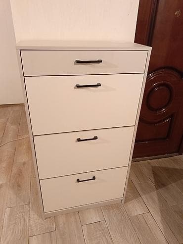 выдвижной ящик: Тумба и подставка для обуви, Б/у, Другой материал — 2